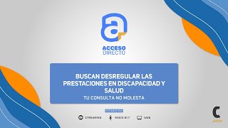 El Impacto de una posible desregulación en las prestaciones de salud y discapacidad [upl. by Yhtamit]