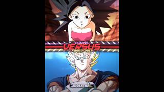 Caulifla Vs DBZ Vegito [upl. by Enajaras]