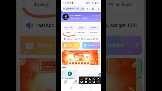 Goget new earning app earning double paisa kamane wala app1 code scan ₹300 whatsapp scan karke paise [upl. by Enelyad668]