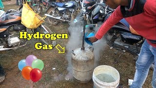 How the Hydrogen Gas is Prepared for Balloon [upl. by Ilrahc785]