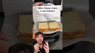 Como fazer lanches sem sujeira Lanche Café Sanduíche Cozinha Receitas Limpeza [upl. by Yelrihs]