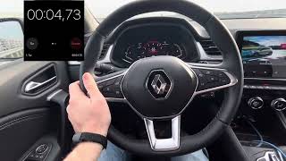 2023 Renault Captur 13 tce 140 hp mild hybrid 0100 kmh  938 seconds [upl. by Hayyim602]