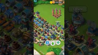 Boom Beach  HQ All Buildings amp Defenses Upgraded Levels 1  MAX [upl. by Sekoorb]