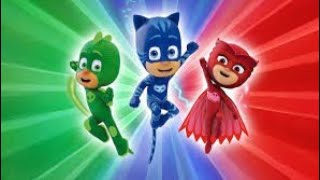 pj masks heroes en pijama intro Español latino HD [upl. by Rider]