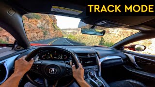 NC1 Acura NSX POV Drive  Track Mode [upl. by Feinstein]