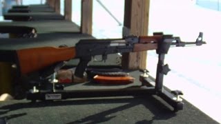 Zastava OPAP M70 AK Rifle Function Test at Gun Range [upl. by Prudi]