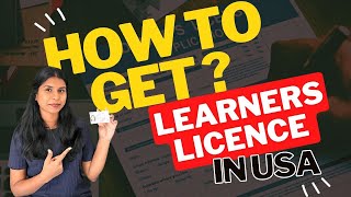 How to apply for your first learner’s license in USA  Drivers license drivinglicense usa [upl. by Velvet]