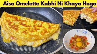 Healthy Cheese Omelette Chapati The Tasty Diet Food [upl. by Liag584]