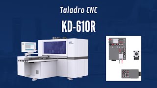 Taladro CNC KD610R [upl. by Atteras]