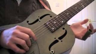 Slide guitar in standard tuning [upl. by Ylluz]