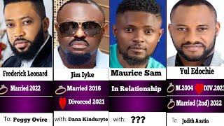 54 TOP NOLLYWOOD ACTORS AND THEIR MARITAL STATUS IN 2023 [upl. by Kurman]