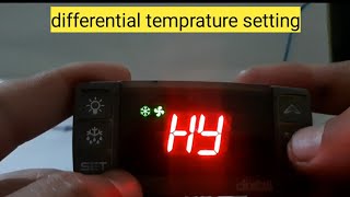 differential temprature setting  dixel programming [upl. by Stultz]