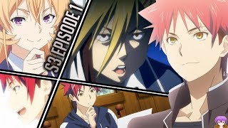 Greatness Returns  Food Wars Shokugeki No Soma Season 3 Episode 1 Anime Review [upl. by Enialb463]