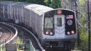 NYC Subway HD 60fps Bombardier R179 J Trains Via The M Line Myrtle Avenue El 72118 [upl. by Naejeillib460]