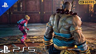 TEKKEN 8 DLC Gameplay  Lidia Gameplay Cutscenes 4K 60FPS  Hard Difficulty  Heihachi Mishima [upl. by Aihsikal]