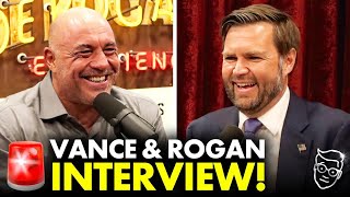 Rogan amp JD Vance TORCH Biden Calling Americans Garbage  Hysterically ROAST Kamala Gypsy Curses🤣 [upl. by Busby323]