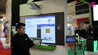 Vivitek unveils NovoConnect wireless presentation system [upl. by Aerdnael]