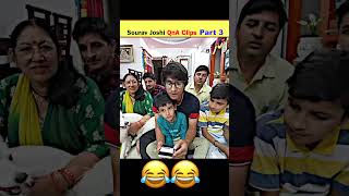 Sourav Joshi QnA Vlog 😁  Part 3 shorts souravjoshivlogs [upl. by Erdei]