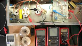 Tube Amplifier 300B SET Single Ended Triode  Part 2  Bias Adjustment [upl. by Ayinat]