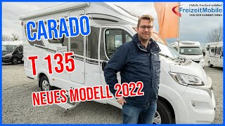 Carado T 135 Modell 2022  Kompaktes Reisemobil mit großartigem Raumgefühl [upl. by Nert]