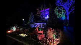 A look inside ZooLights at the Smithsonian National Zoo in Washington DC [upl. by Gerc752]