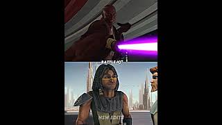 Mace Windu VS Quinlan Vos [upl. by Pomfrey]