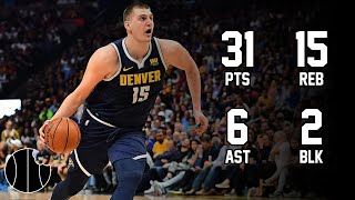 Nikola Jokic Highlights  Raptors vs Nuggets  20th Dec 2023 [upl. by Imeka]