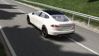 Assetto Corsa Testiranje Tesla Model S P100D Rimac Edition [upl. by Biancha]