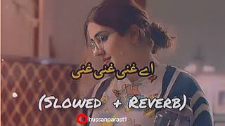 A Ghani Ghani Pashto New Song Slowed  Reverb A Ghani Ghani TikTok Viral Pashto Song [upl. by Enelehs]