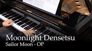 Moonlight Densetsu  Sailor Moon OP Piano [upl. by Anicul507]