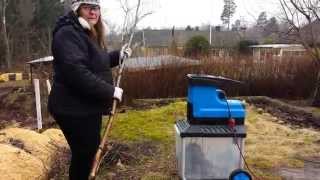 Biltema Wood chipper [upl. by Normak]