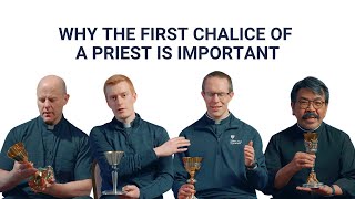 Seminarians share stories behind Chalices theyll use to consecrate Eucharist [upl. by Ynittirb]