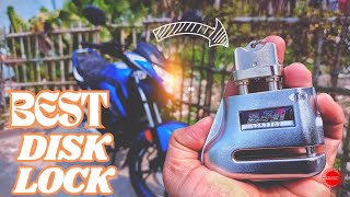 বাইকের সুরক্ষায় সেরা তালা  BEST DISK LOCK FOR BIKES  Acid proof lock for bike  BIPLOB RK [upl. by Neelyahs]