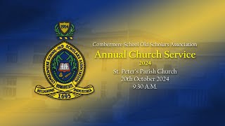 Combermere School Old Scholars Association Annual Church Service 2024 [upl. by Metah]