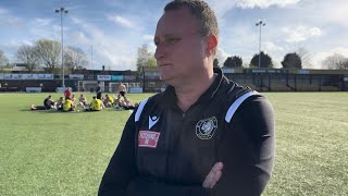 POST MATCH  Manager Craig Parry reflects on the Tigers second half come back over Workington [upl. by Bolte698]