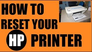 How to RESET ANY hp printer [upl. by Mano]