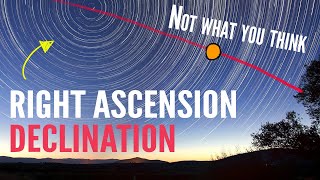 Right Ascension and Declination Explained [upl. by Collin]