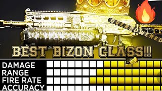 “THE BEST BIZON CLASS SETUP”  BEST HIGH KILL  HARDCORE LOUDOUT IN MW MUST TRY [upl. by Donelson631]