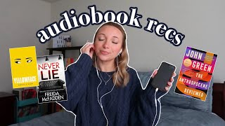 Audiobook recommendations 2024 my favorite audiobooks 🎧 nonfiction thrillers literary fiction [upl. by Ayna]