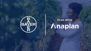 Bayer plans with Anaplan [upl. by Araeit]