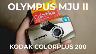 OLYMPUS Mju ii Stylus Epic with Kodak Colorplus 200  Photo Walk [upl. by Olshausen]