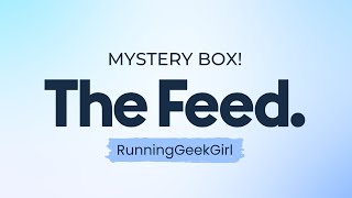 Mystery Box Unboxing from The Feed  RunningGeekGirl [upl. by Artair]