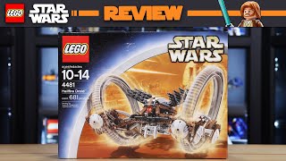 LEGO Star Wars 4481 Technic Hailfire Droid 2003  REVIEW [upl. by Llednav]