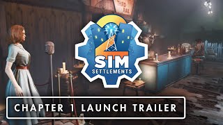 Sim Settlements 2 Launch Trailer Fallout 4 [upl. by Janna]