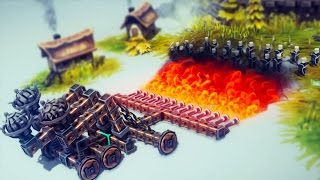 BURN THEM ALL  Besiege 3 [upl. by Atinuhs]