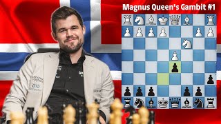 APPRENDRE les OUVERTURES  Le Magnus Queens Gambit structure Carlsbad avec les noirs [upl. by Ellehciram]