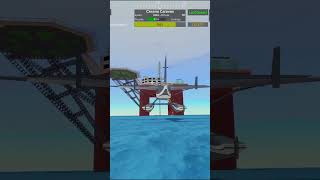 Seaplane landing ptfs ptfsrobloxaviation landing [upl. by Ecnadnak]