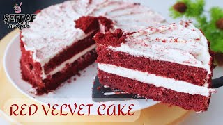 Muhteşem Kırmızı Kadife Pasta  Red Velvet Cake Tarif [upl. by Enogitna]