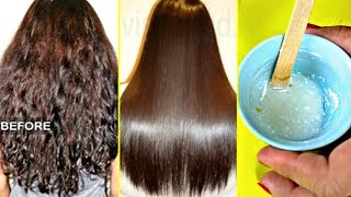 My Friend Told Me a Secret To Straighten Hair Permanently At Home Better Than Keratin Or Rebonding [upl. by Legnaesoj]