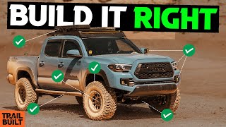 Build Your Tacoma RIGHT the FIRST Time [upl. by Wes]